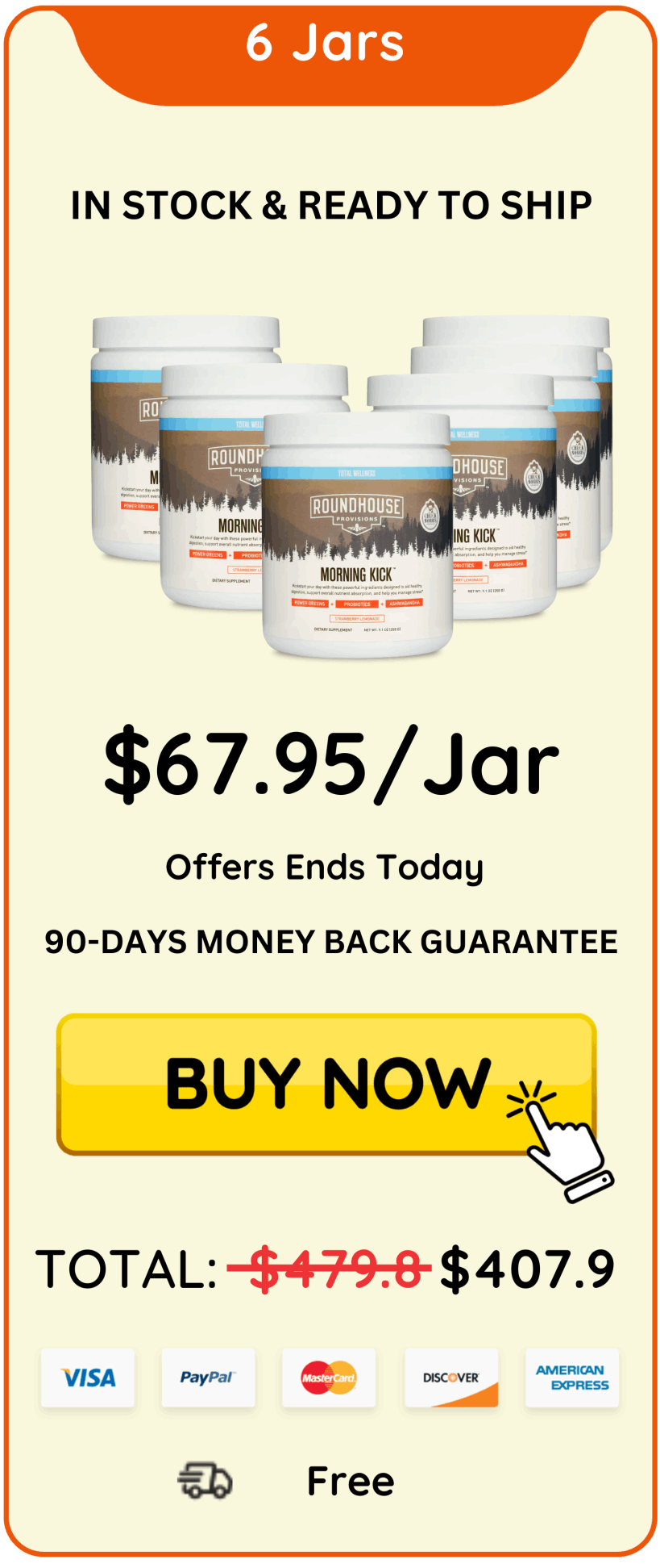 Roundhouse Provisions package jar 6